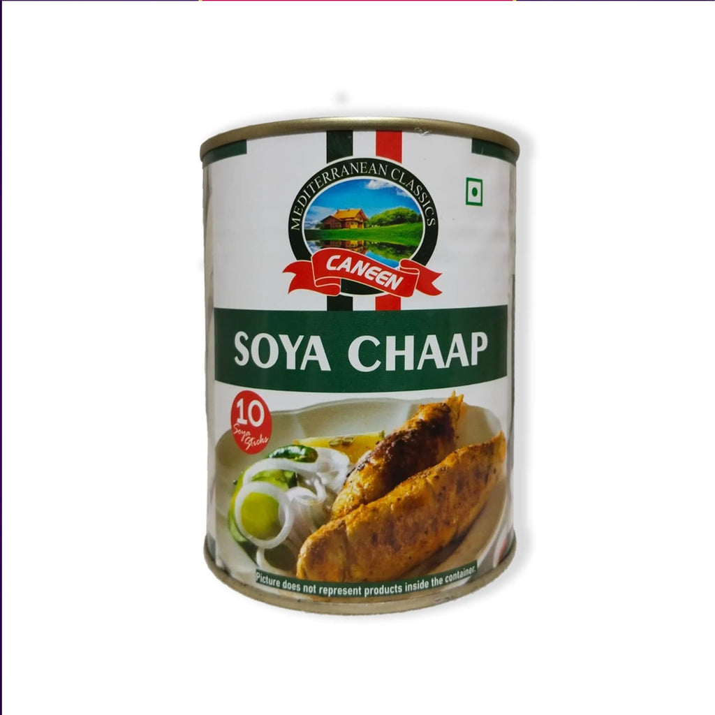 Caneen Soya Chaap Veg Soya Chaap, Rich in Protein,Vegan Soya Chaap-850 Gm