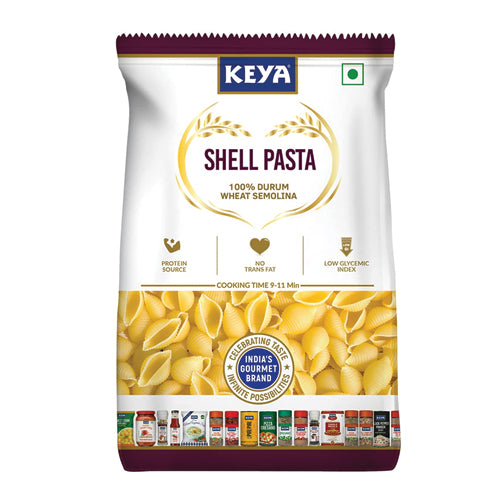 Keya 100% Durum Wheat Shell Pasta 400gm ( BUY ONE GET ONE )