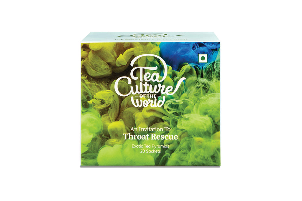 Tea Culture of The World Throat Rescue Tea - 20 Tea Bags