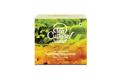 Tea Culture of The World Soothing Chamomile Tea - 20 Tea Bags