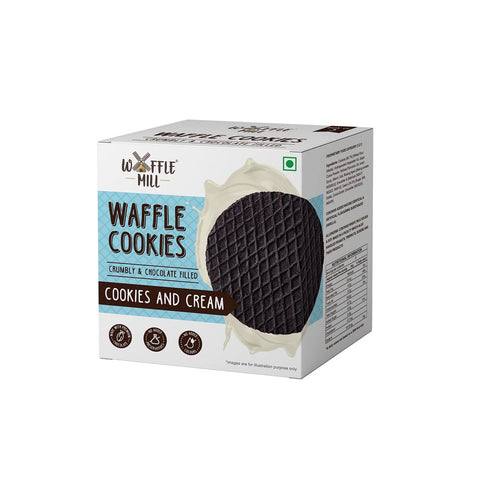 Waffle Cookies Cookies & Cream Cookies